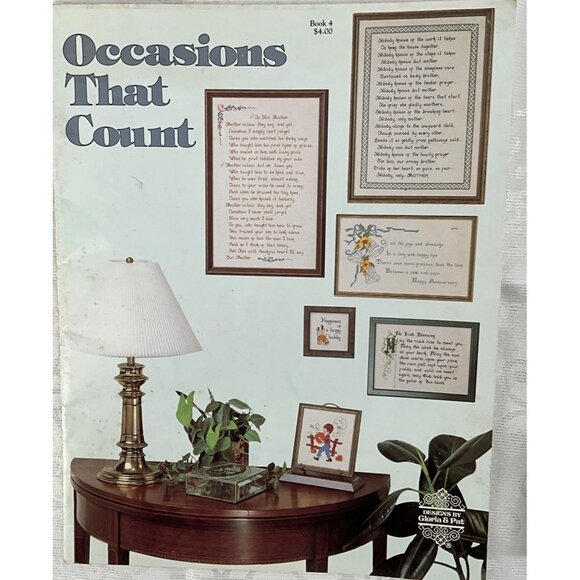 Set Of 6 Christian Cross Stitch Pattern Leaflets By Leisure Arts & Praying Hands - Picture 7 of 7